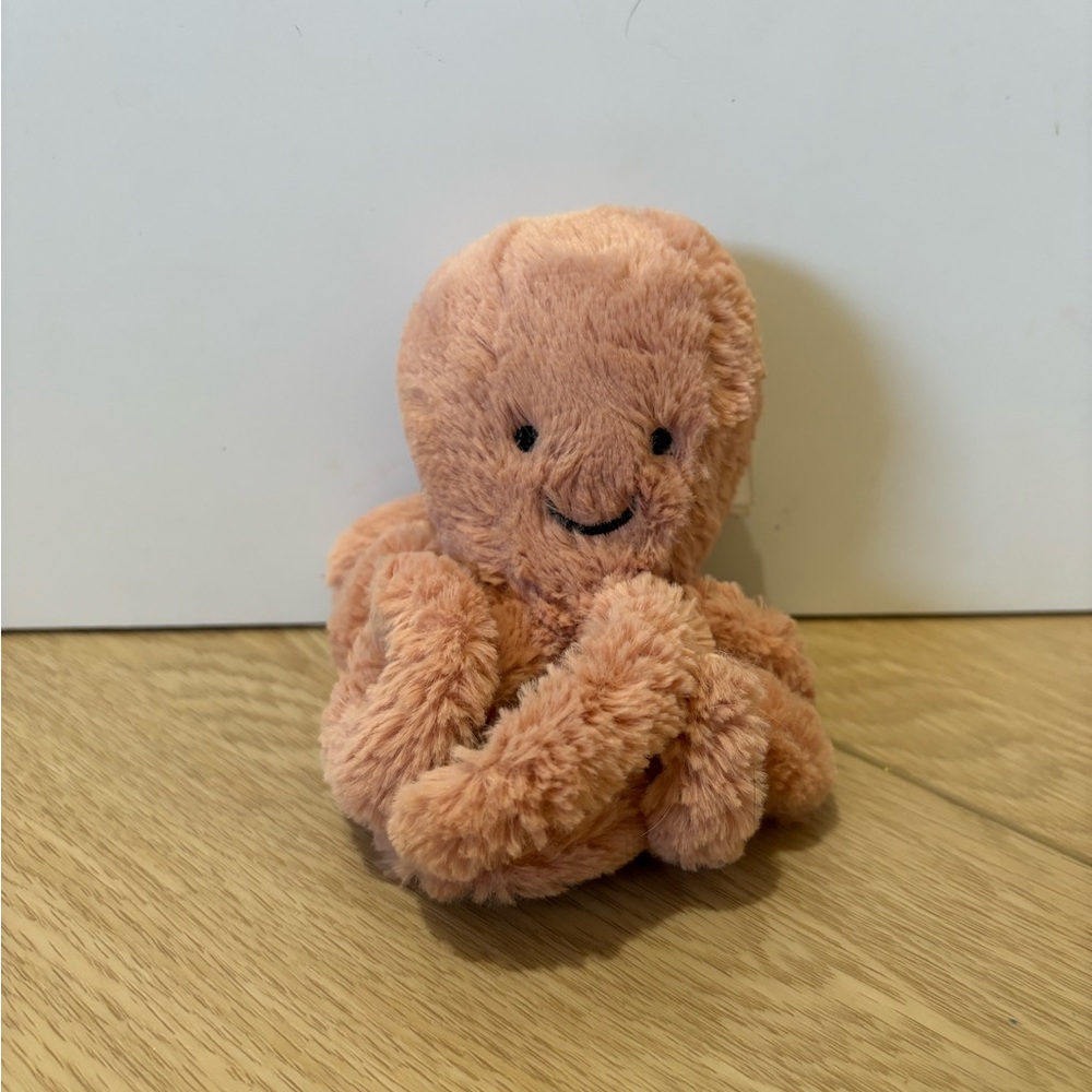 Jellcat Odell the octopus size small 8”